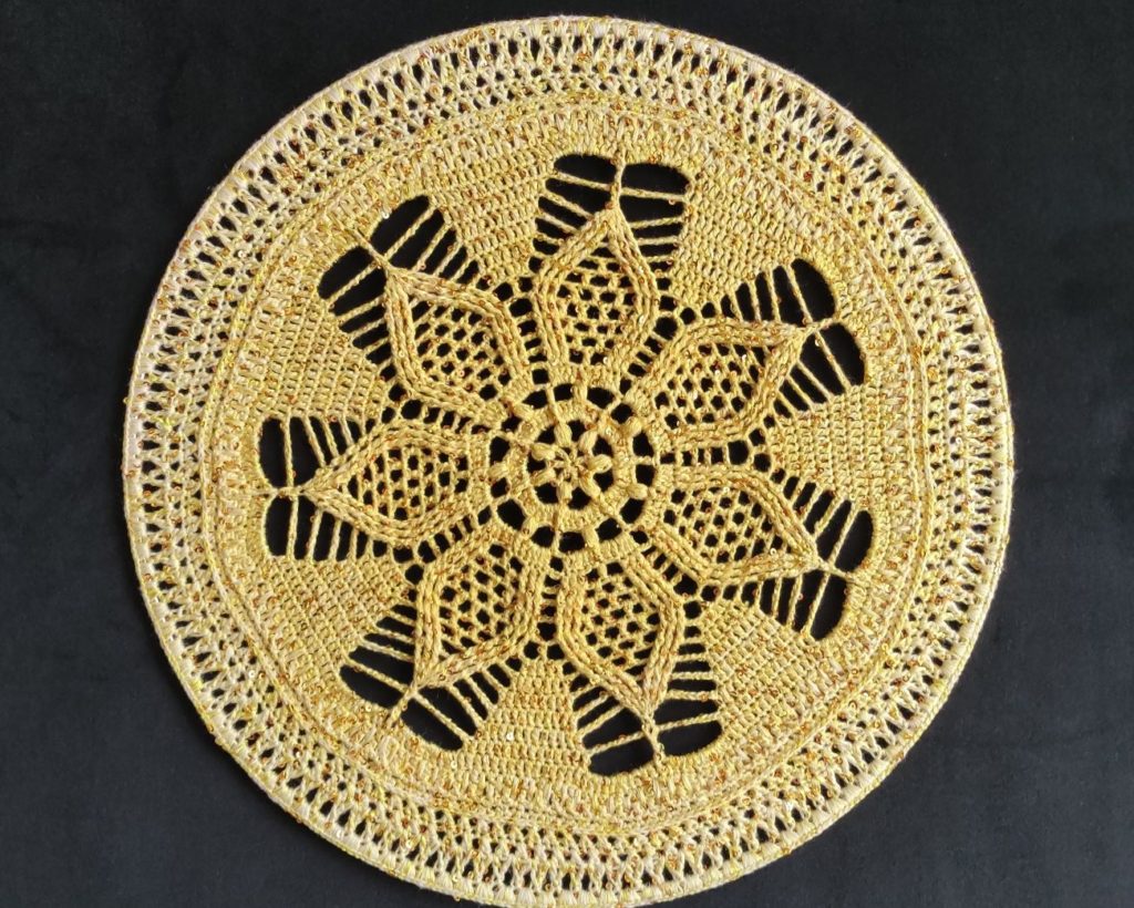 Free Mandala Crochet Pattern