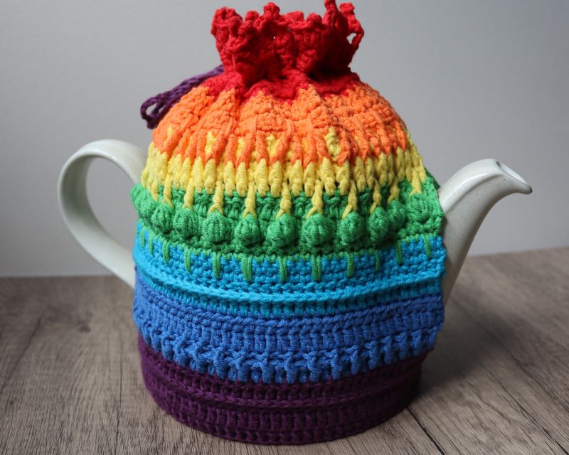 crochet teapot warmer